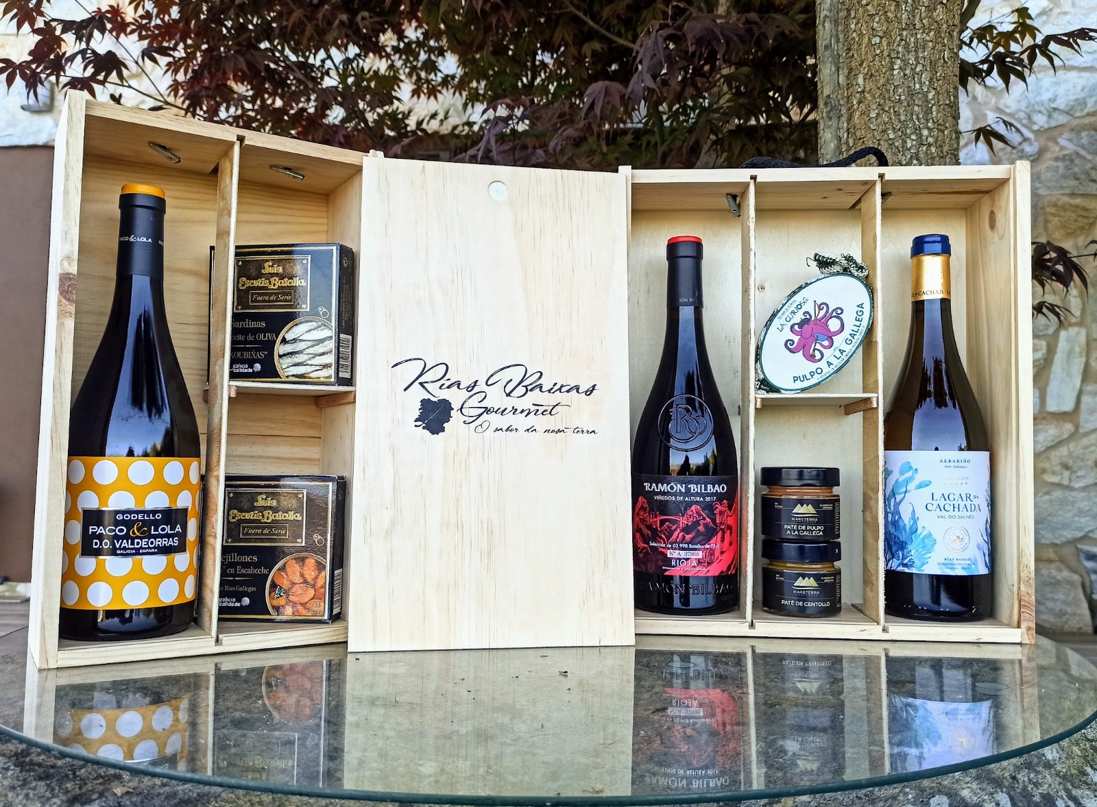 Cajas regalo Rías Baixas Gourmet